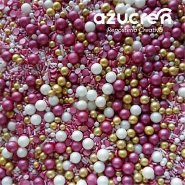 Azucren Flamenco Sprinkles - 90 g