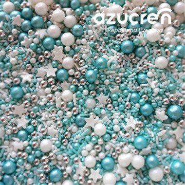 Azucren Winter Word Sprinkles - 90 g