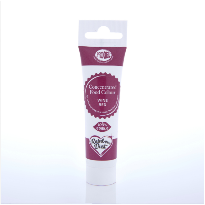 Progel Dye In Gel: Wine Red - 25g