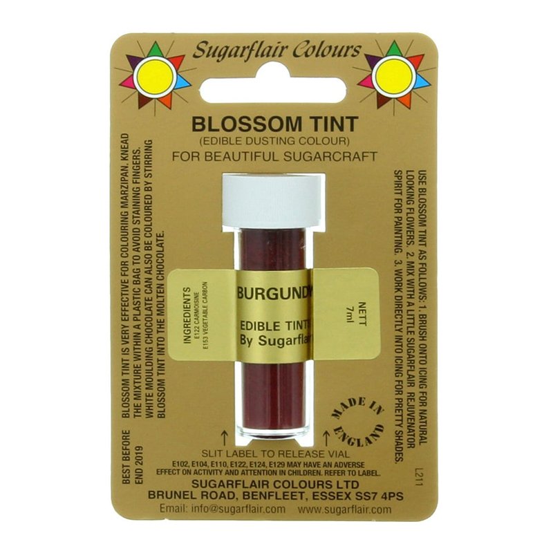 Sugarflair Blossom Tint Burgundy - 7 Ml