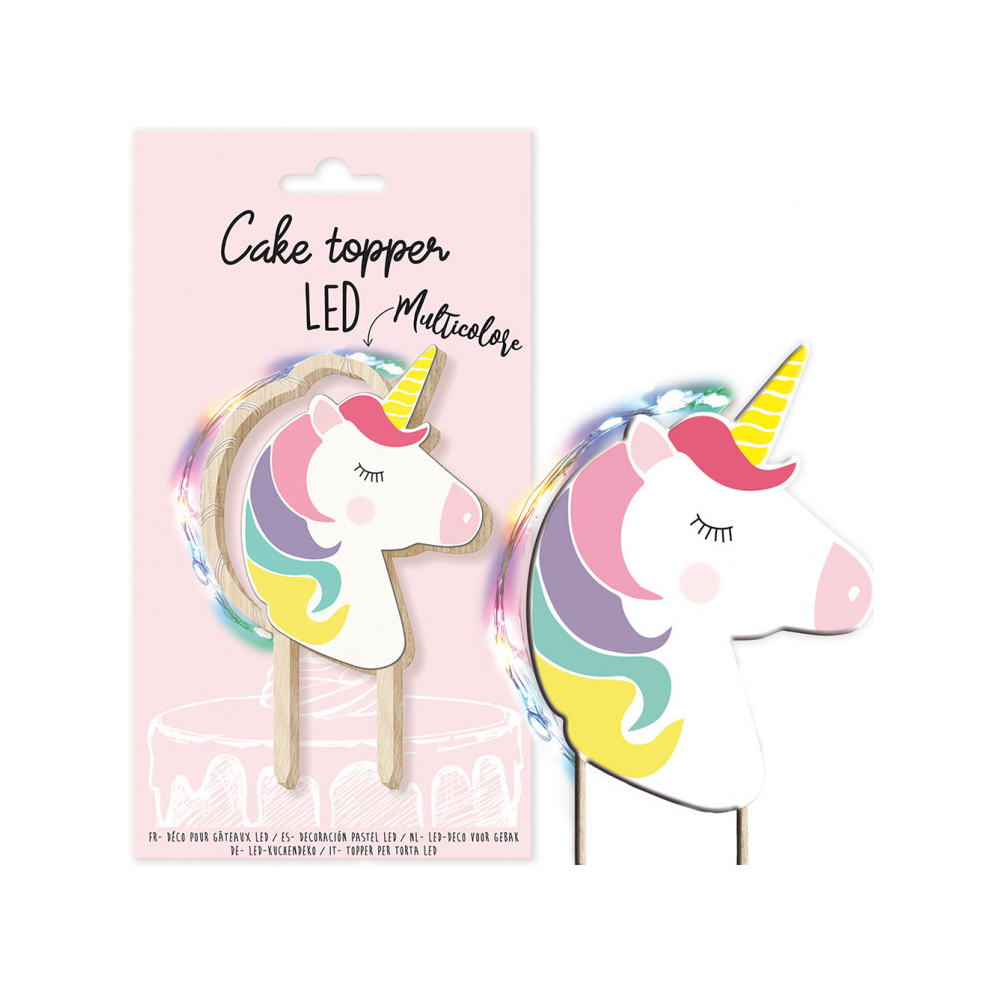 ScrapCooking® Unicorn LED Cake Topper