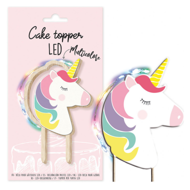 ScrapCooking® Unicorn LED Cake Topper