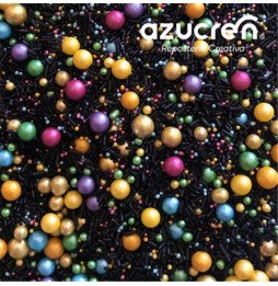 Azucren Dark Sprinkles - 90 g