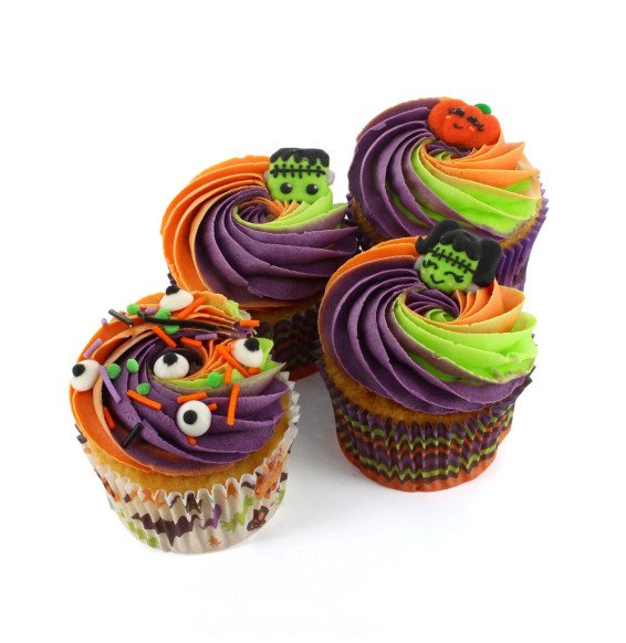 Baked with Love Trick or Treat Halloween Baking Cases - Set Of 100