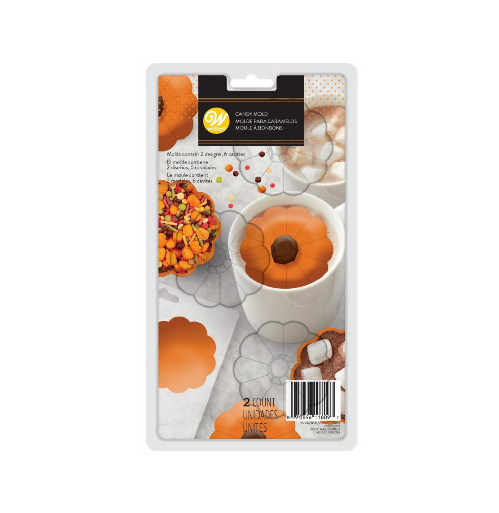 Wilton : Candy  Halloween Pumpkin Chocobomb