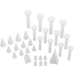 Wilton Romantic Castle Cake - Set Of 32 Piece