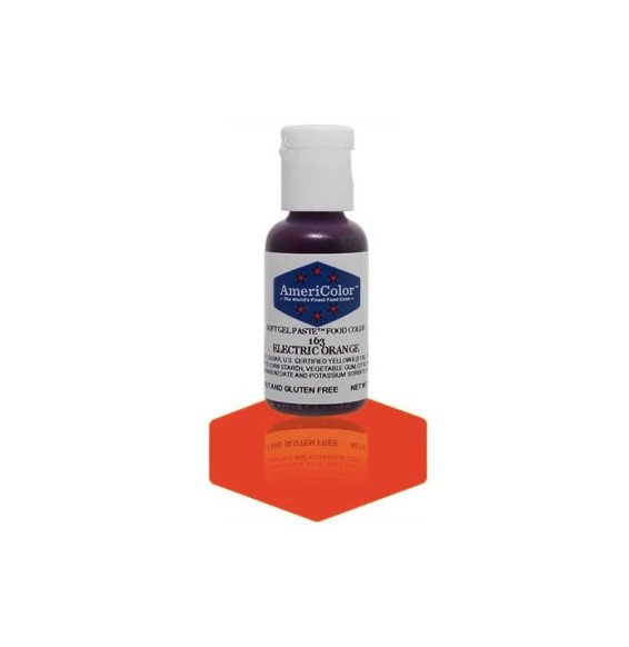 AmeriColor® Soft Gel Paste Electric Orange - 21g