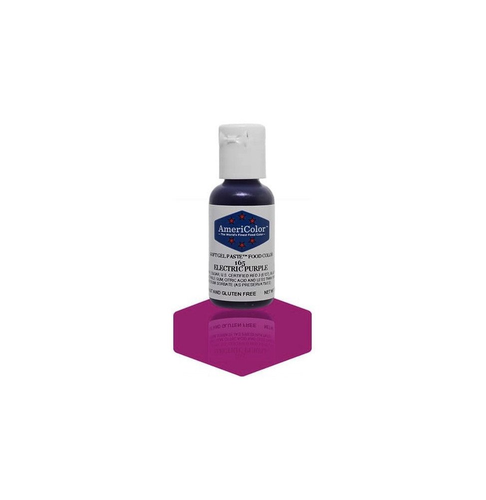 AmeriColor® Soft Gel Paste Electric Purple - 21g