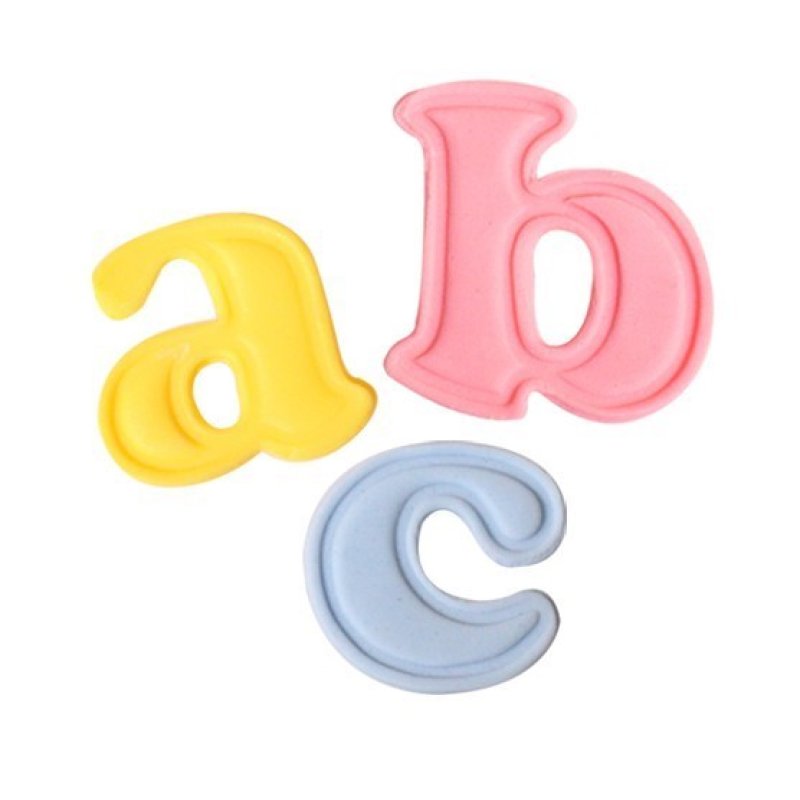 Cake Star Push Easy Mini Cutters - Lowercase - Alphabet Set 26 Piece