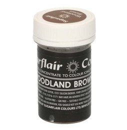 Sugarflair Woodland Brown - 25g