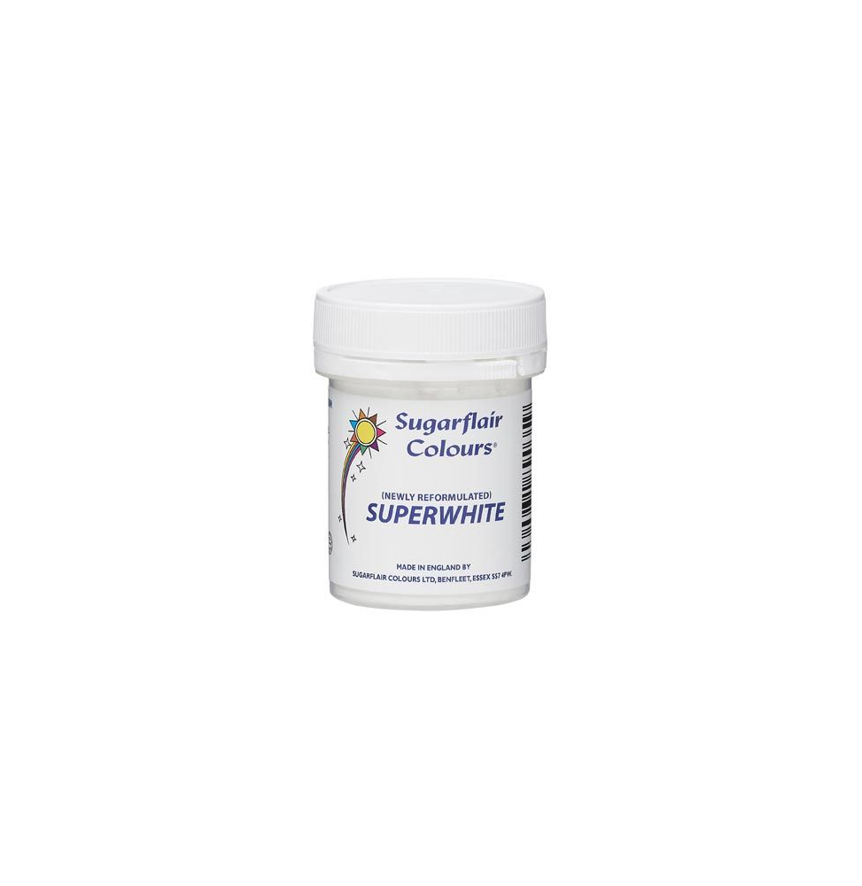 Sugarflair Superwhite Powder (E171 Free) - 20g