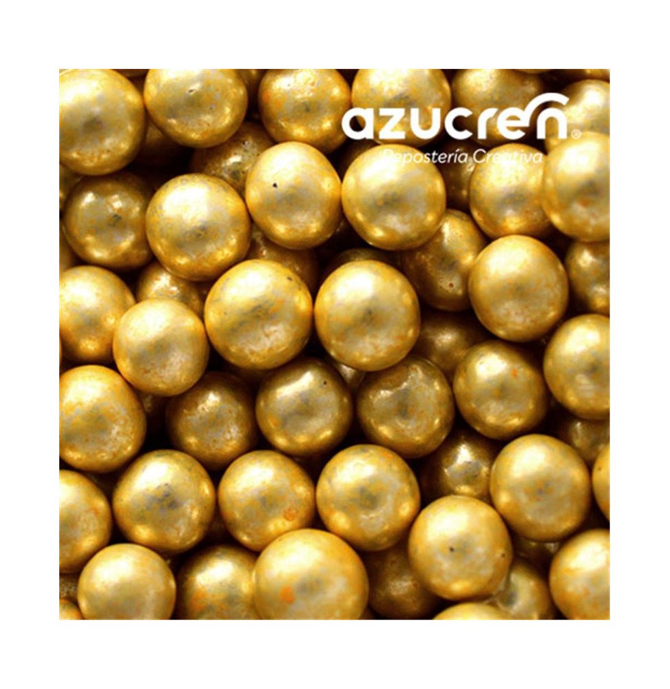 Azucren Pearls 8mm Gold - 90 g