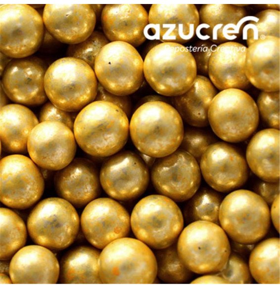 Azucren Pearls 8mm Gold - 90 g