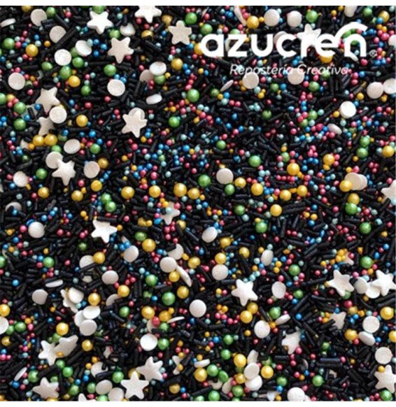 Azucren Rubik Cube Sprinkles - 90 g