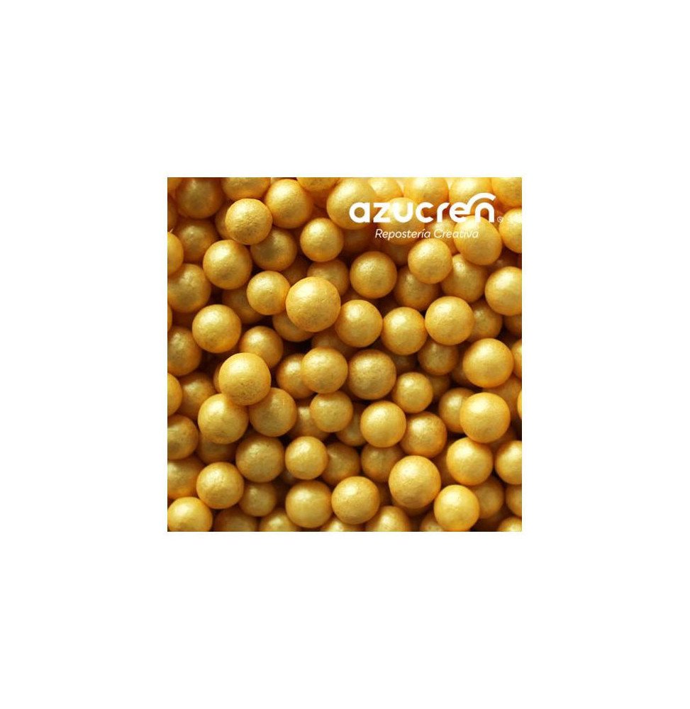 Azucren Pearls 7mm Gold - 90 g