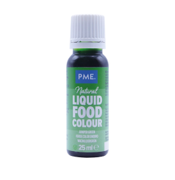 PME 100% Natural Food Colour Liquid Juniper Green - 25ml