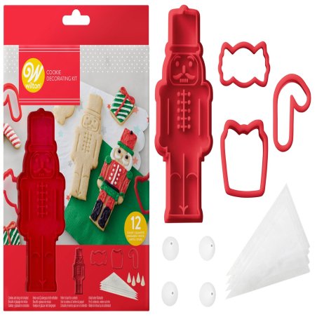 Wilton : Cookie Stamp Kit - Nutcracker - Set of 12