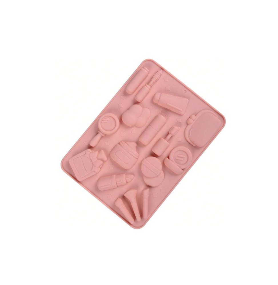 Makeup-Shaped Chocolate Silicone Mold