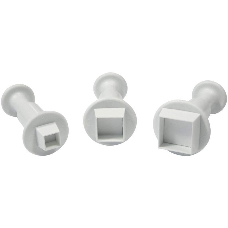 Mini Square Plunger - Set of 3