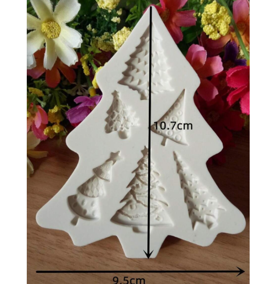 Christmas Tree Shaped Silicone Mold