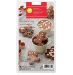 Wilton : 3D Candy Mold Hot Chocolate Gingerbread  3D