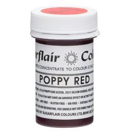 Sugarflair Poppy Red - 25g