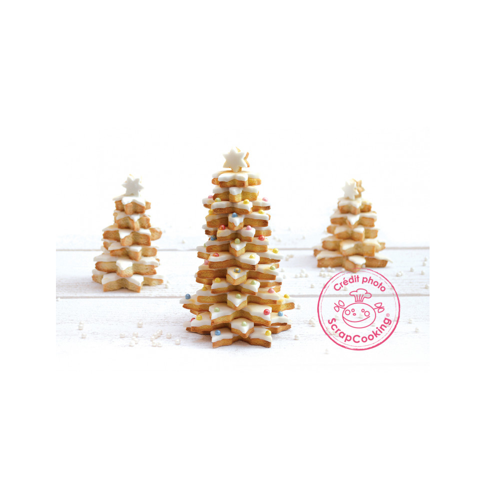 Scrapcooking Christmas Tree - Set Of 5