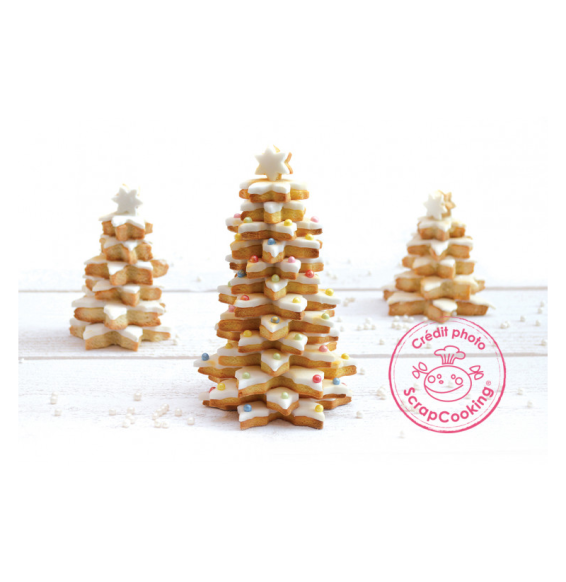 Scrapcooking Christmas Tree - Set Of 5