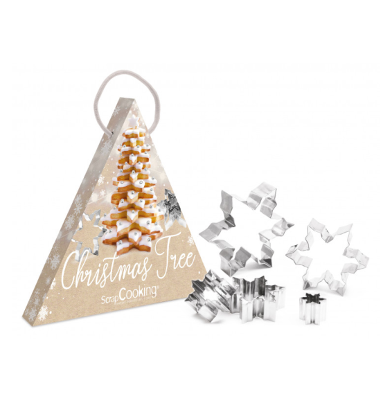 Scrapcooking Christmas Tree - Set Of 5