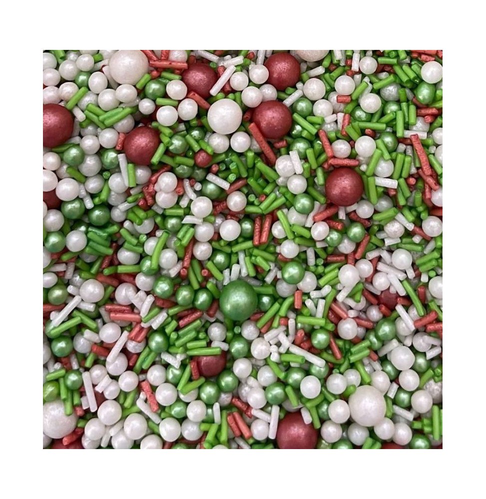 Azucren Christmas Tree Sprinkles - 90 g