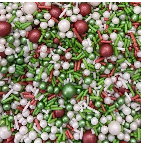 Azucren Christmas Tree Sprinkles - 90 g