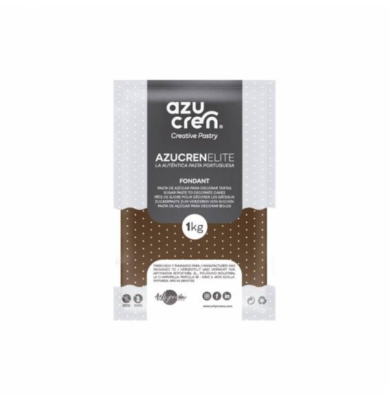 AzucrenElite Fondant Brown - 1Kg