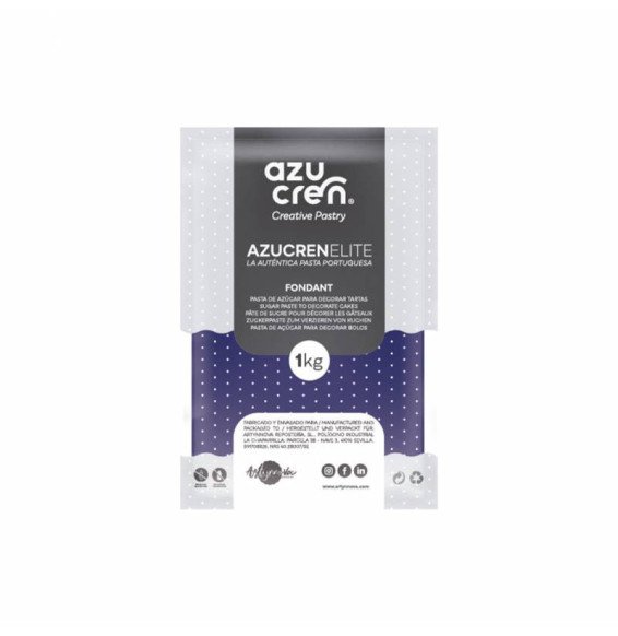 AzucrenElite Fondant Navy Blue - 1Kg