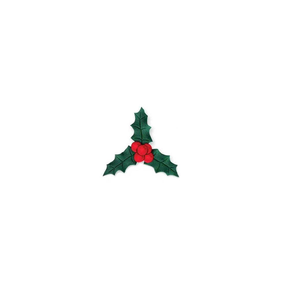 JEM Christmas Cutters - Holly & Berries - Set of 2
