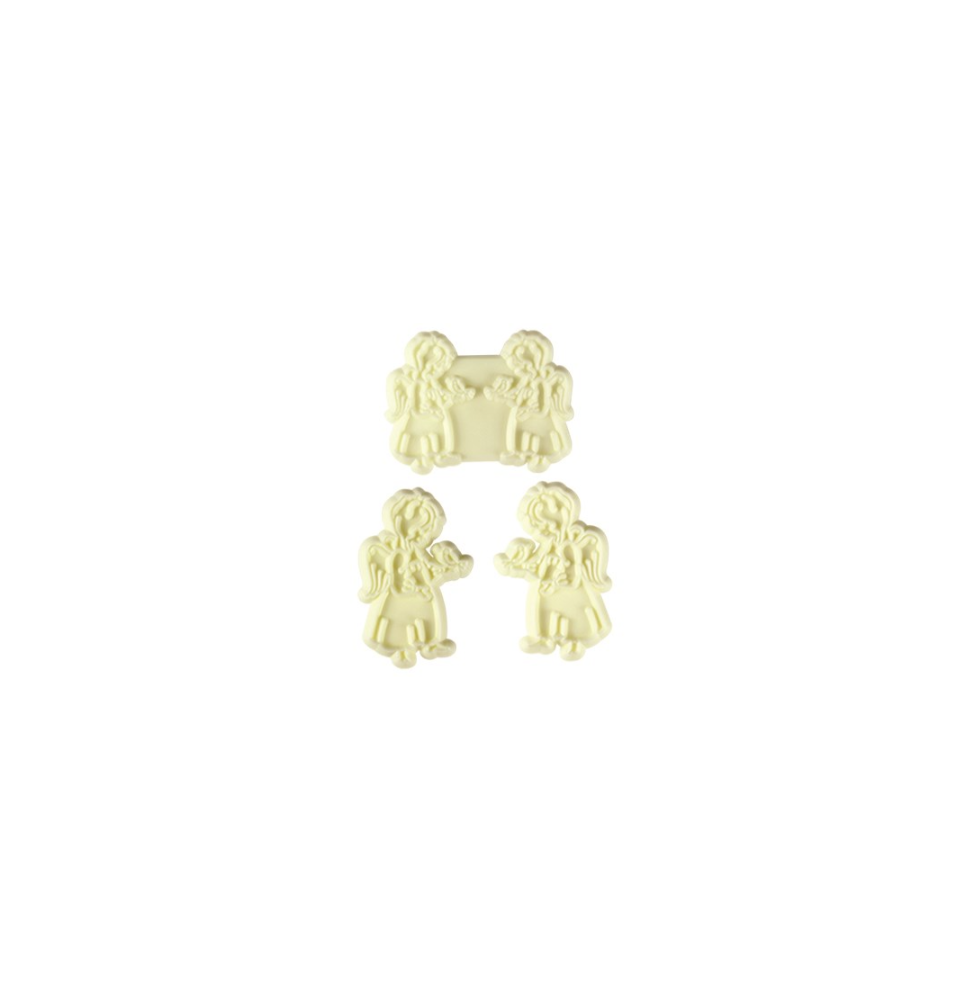 JEM Christmas Cutters - Cute Angels - Set of 4