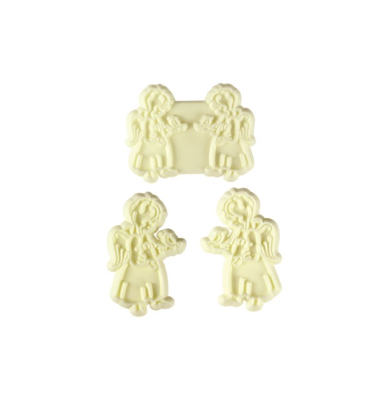 JEM Christmas Cutters - Cute Angels - Set of 4