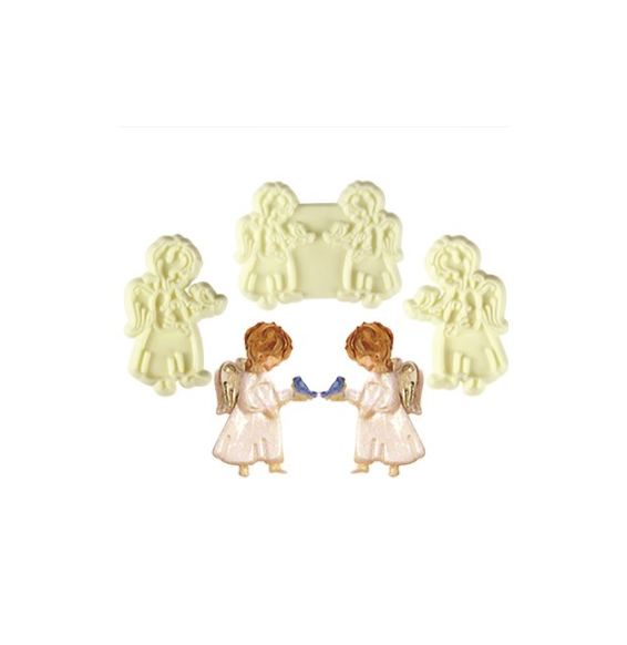 JEM Christmas Cutters - Cute Angels - Set of 4