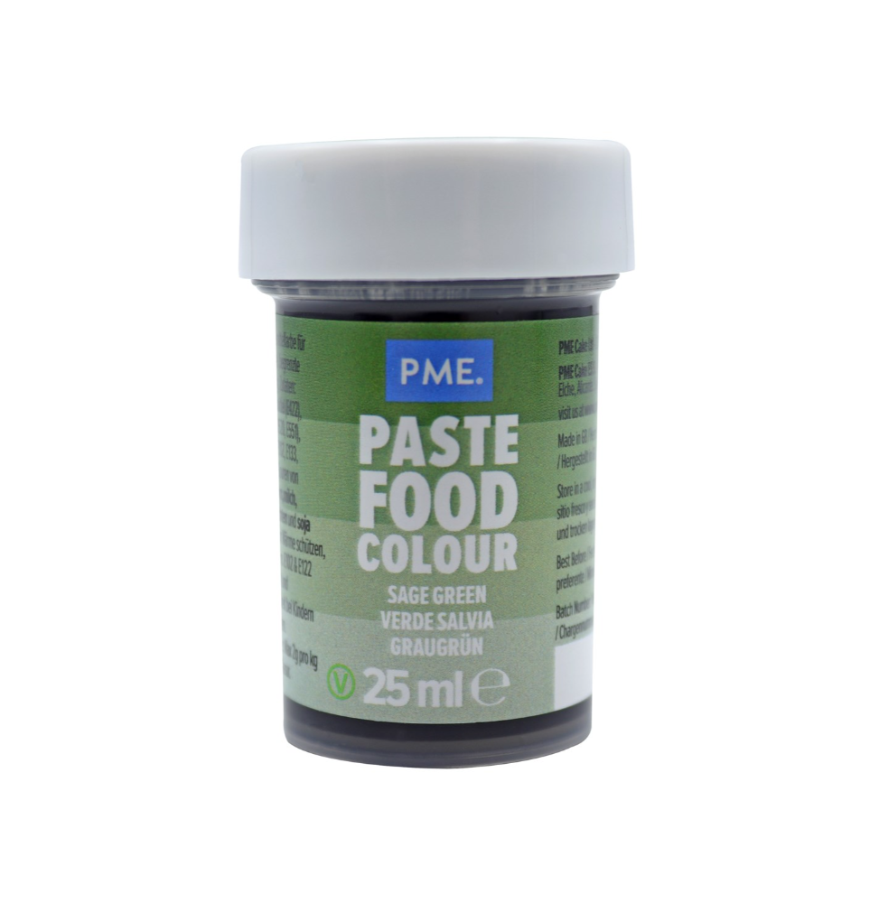 PME - Paste Food Colour - Sage Green - 25g