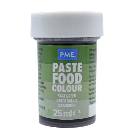 PME - Paste Food Colour - Sage Green - 25g