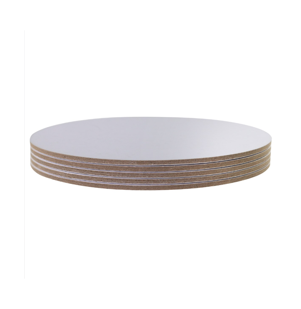 PME - 6'' Round Cake Cards Silver