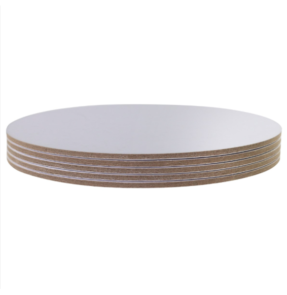 PME - 6'' Round Cake Cards Silver