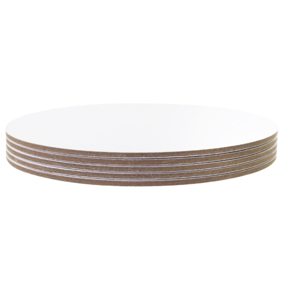 PME - 6'' Round Cake Cards White