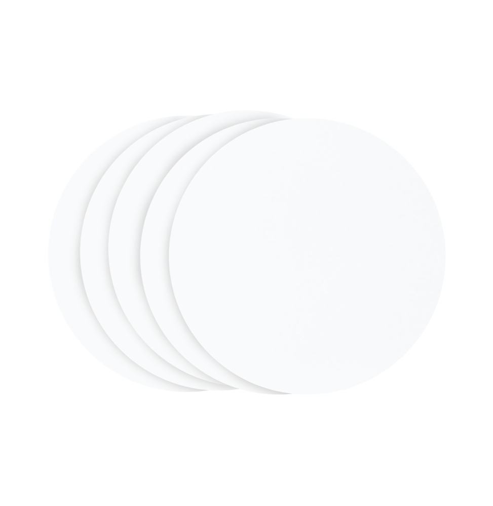 PME - 6'' Round Cake Cards White