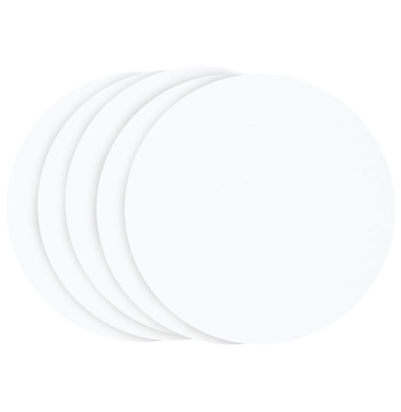 PME - 6'' Round Cake Cards White