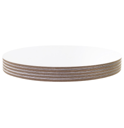 PME - 10'' Round Cake Cards White