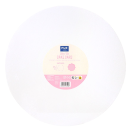 PME - 12'' Round Cake Cards White