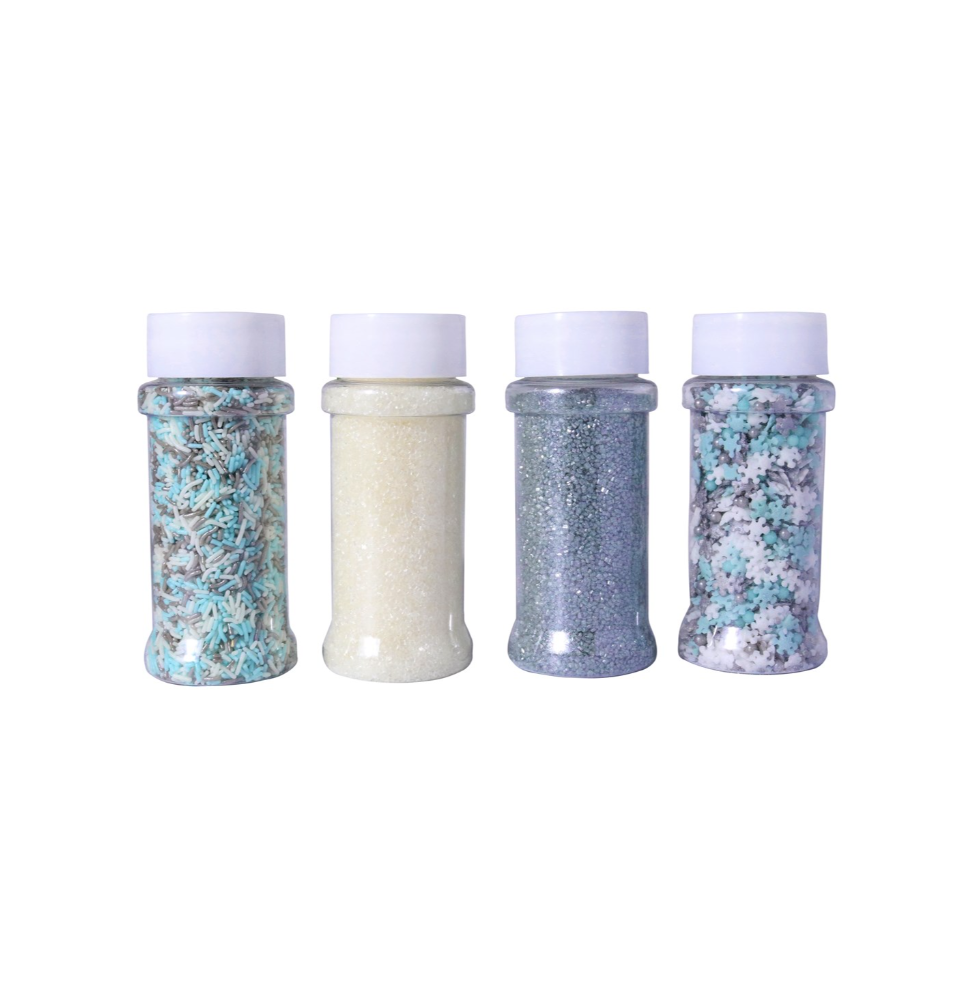 PME Christmas Sprinkle - Winter Wonderland (420g) - Set of 4