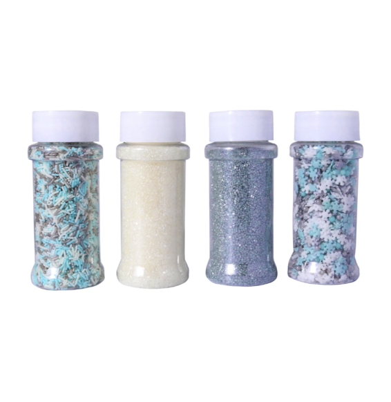 PME Christmas Sprinkle - Winter Wonderland (420g) - Set of 4