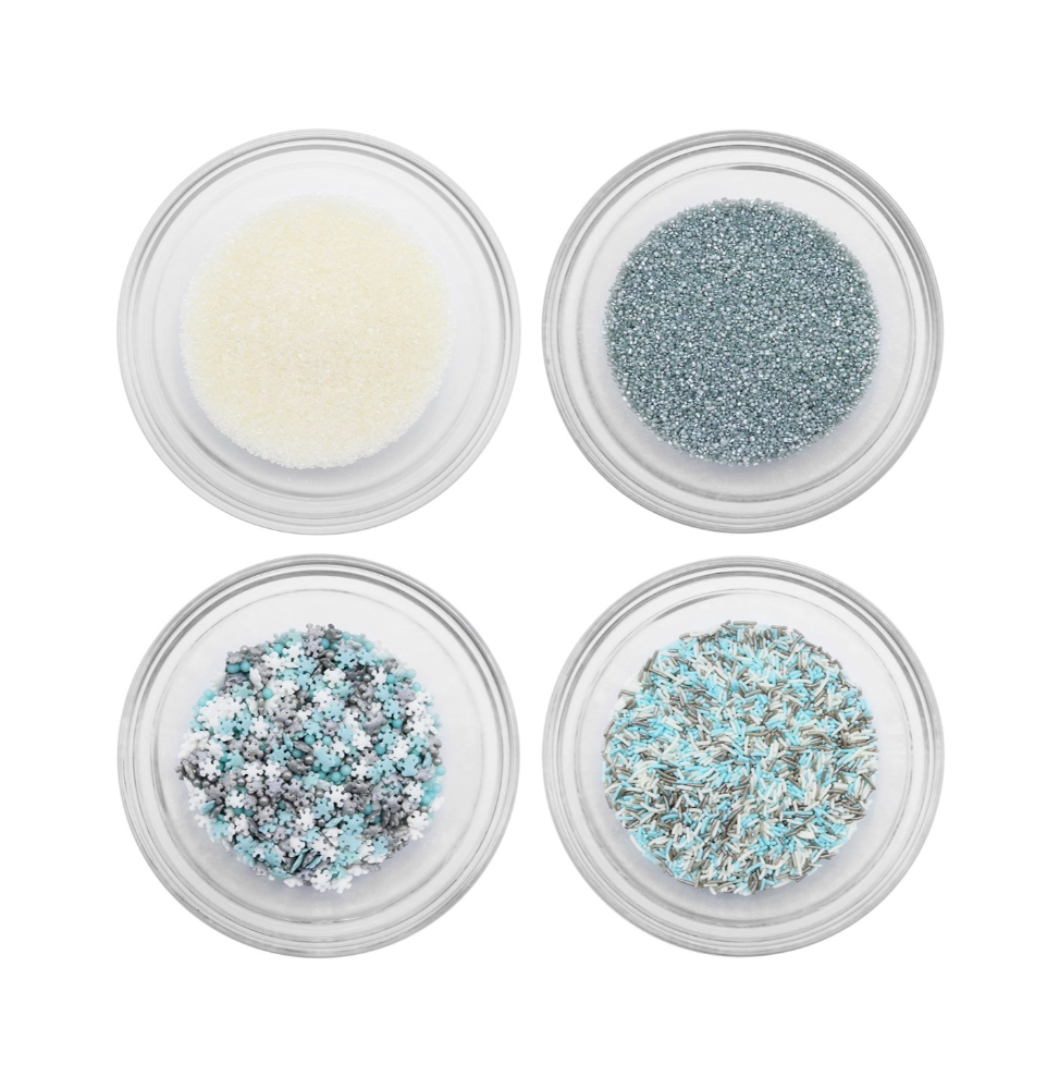 PME Christmas Sprinkle - Winter Wonderland (420g) - Set of 4