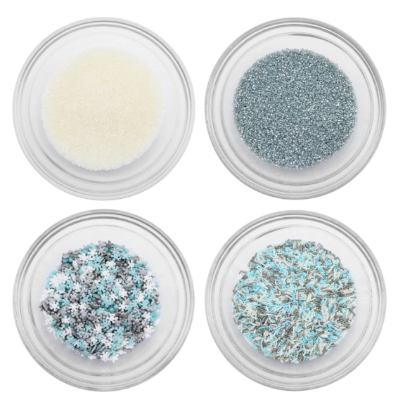 PME Christmas Sprinkle - Winter Wonderland (420g) - Set of 4